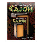 Getting Started on Cajon book and DVD by Michael Wimberly, featuring instructional drum techniques for beginners.