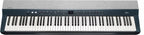 Kurzweil KA P1 LB portable digital piano with 88 keys, compact design, and built-in speakers, ideal for musicians on the go.