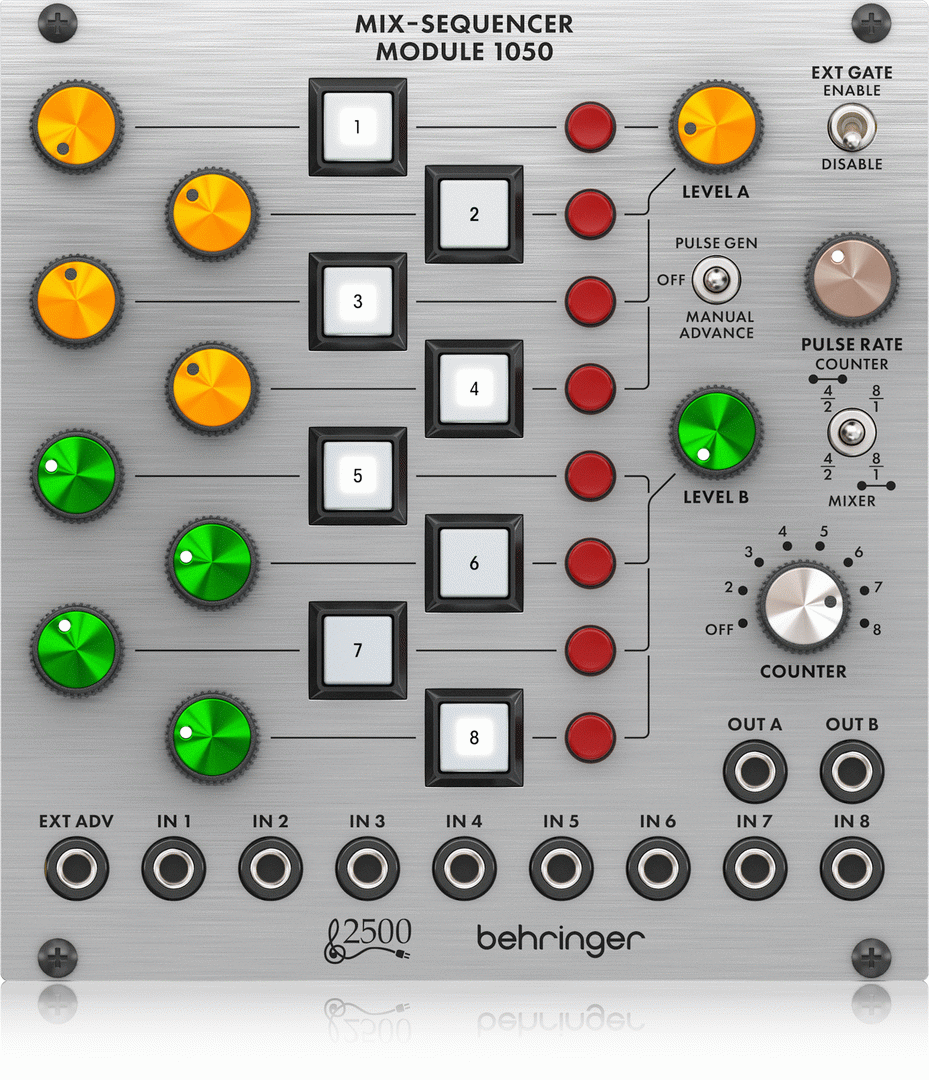 BEHRINGER 1050 MIX-SEQUENCER MODULE