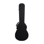 Mammoth Woody Series Les Paul guitar hardcase with padded interior and sturdy exterior for secure instrument protection.
