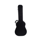 Mammoth Woody Series acoustic bass guitar hardcase with padded interior and sturdy exterior for secure protection.