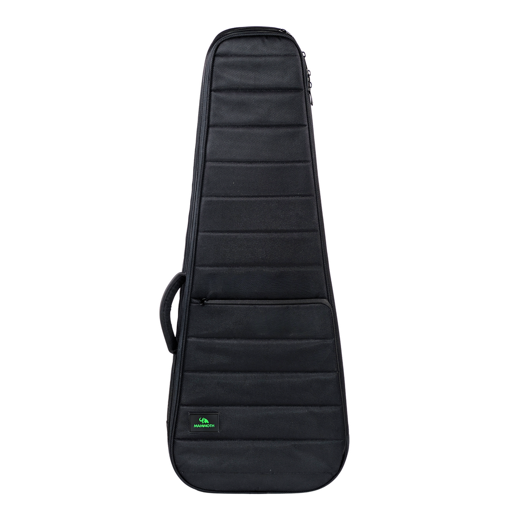Mammoth Woolyg2 premium double electric guitar bag with padded interior and sturdy handle for secure transport.