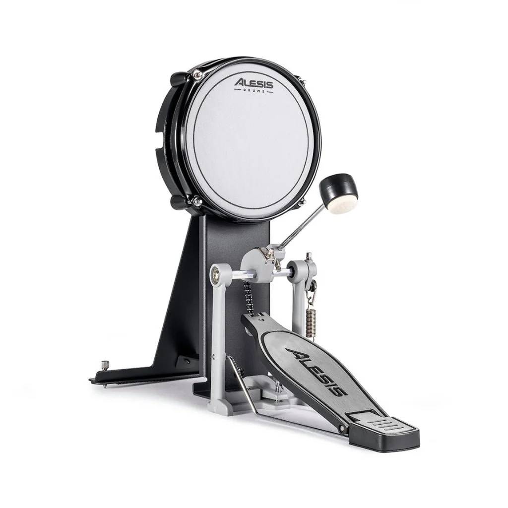 Alesis 10-piece NitroPro expanded electronic drum kit with drum pads, cymbals, and drum module, ideal for versatile drumming practice