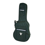 V-Case Western Molded Deluxe Foam Acoustic Guitar Case by AMS, showing sturdy exterior and padded interior for guitar protection
