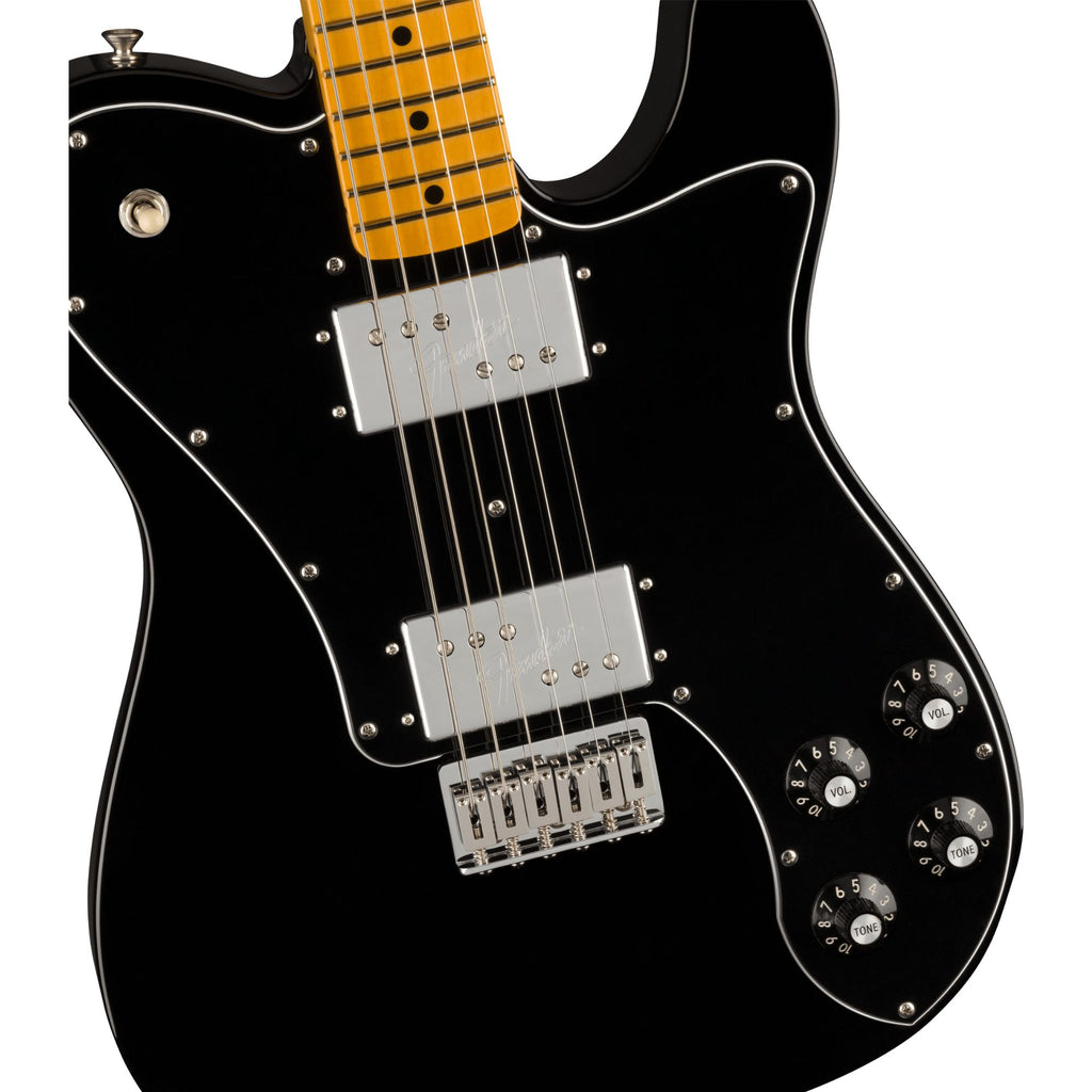 Fender American Vintage II 1975 Telecaster Deluxe w/Maple Fretboard - Black