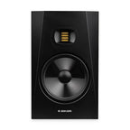 ADAM Audio T8V 8-inch 2-way nearfield studio monitor speaker, black finish, front view with drivers and controls visible.