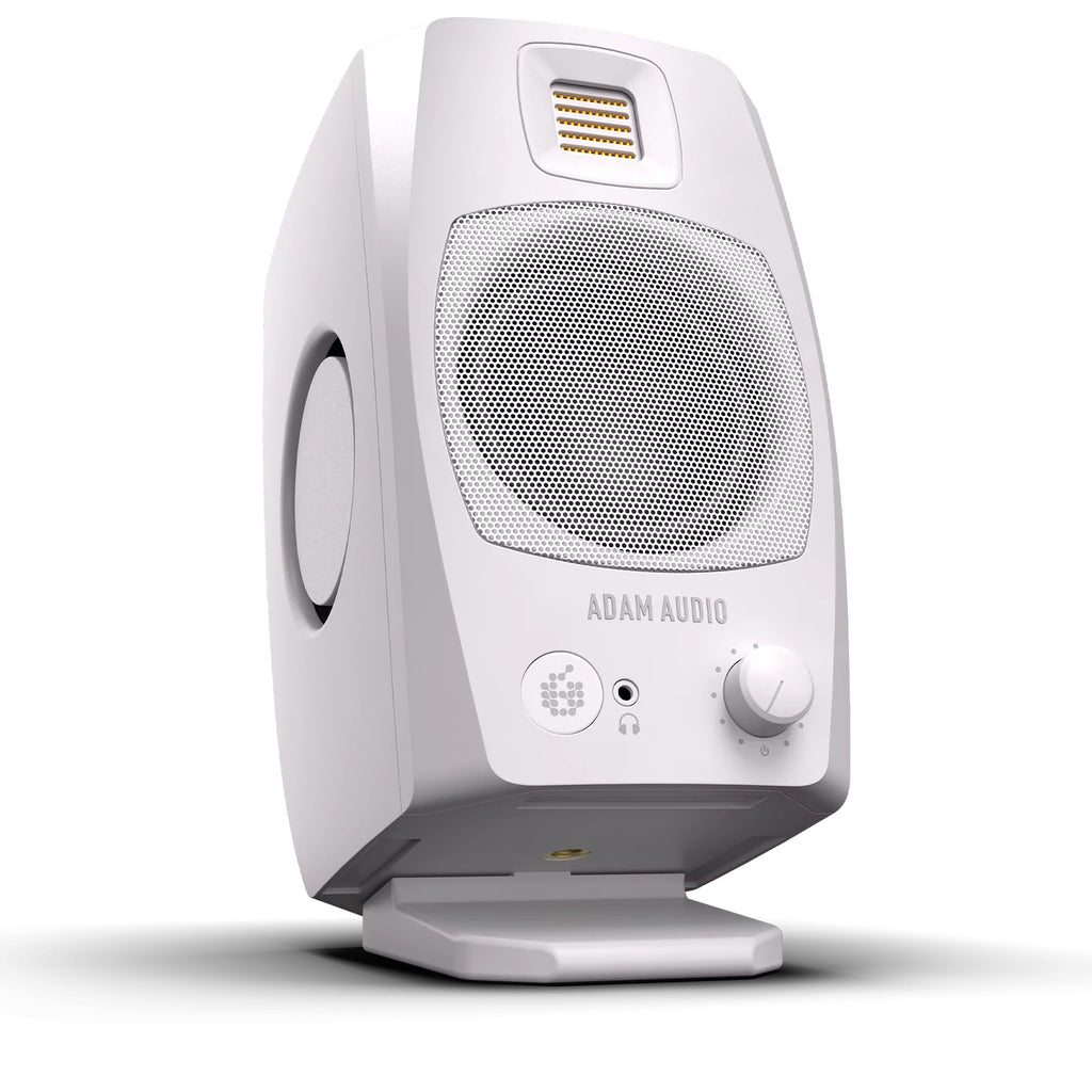 Adam Audio D3V Active Desktop Monitor System - White