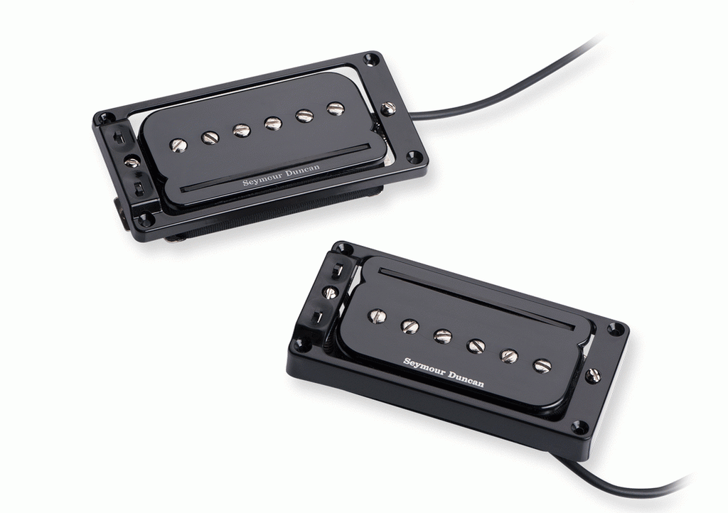 SD P RAILS W FLAT TRIPLE SHOT SET BLACK