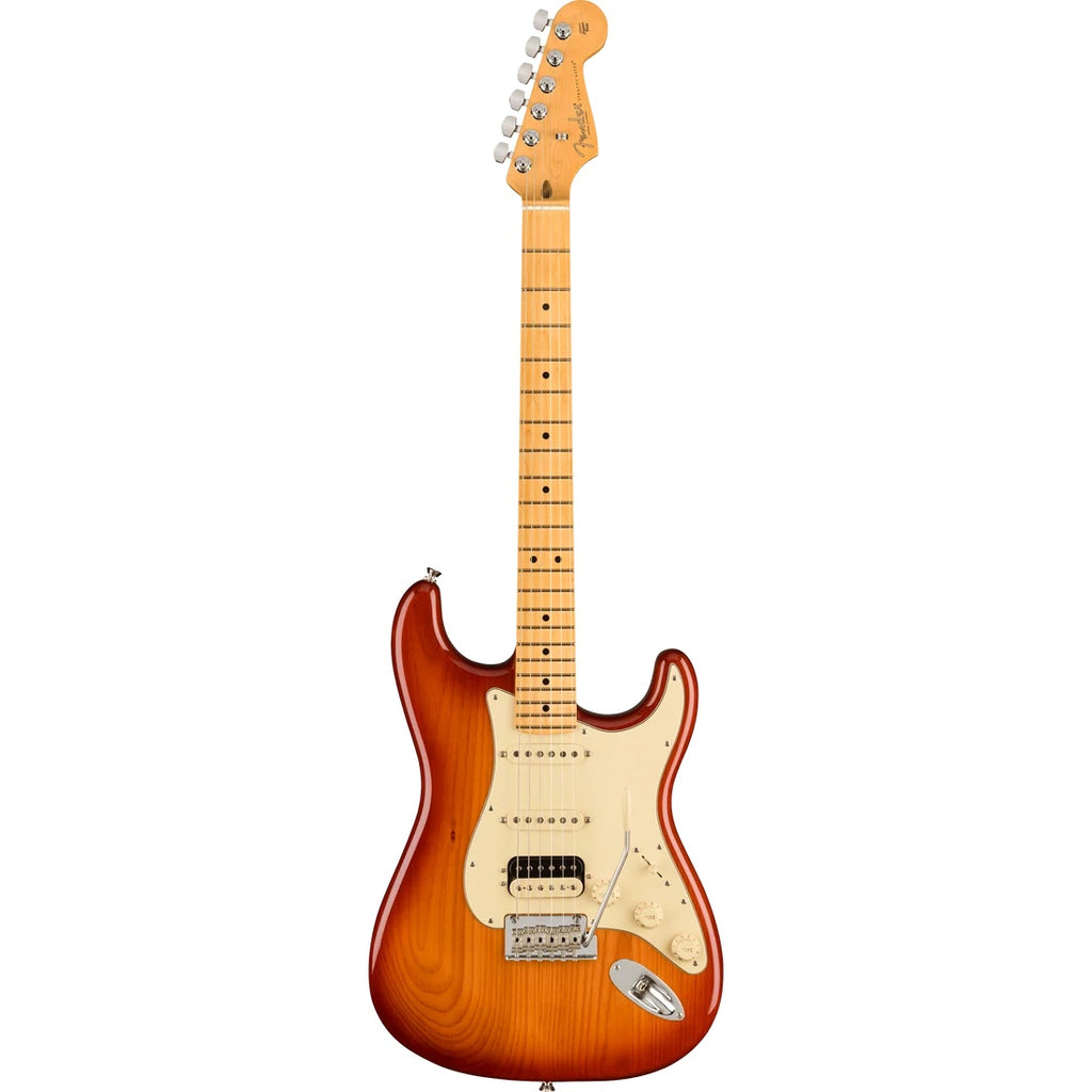 Fender American Pro II Strat HSS Map FB - Sienna Burst