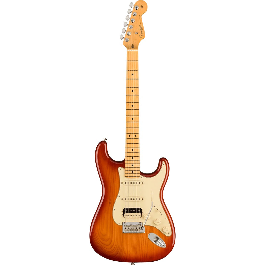 Fender American Pro II Strat HSS Map FB - Sienna Burst