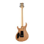 PRS Tekton T electric guitar with Imperial Topaz natural finish, showing the back of the guitar and neck in detailed view.