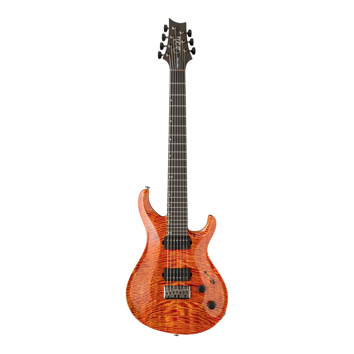 PRS Tekton SVN electric guitar with Imperial Topaz natural finish, showing the front view of the guitar with a natural neck.