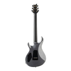 PRS Tekton T electric guitar in Bloodstone Red with black satin neck, showcasing the back of the guitar with sleek finish and modern design.