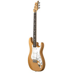 PRS Silver Sky Defender LTD electric guitar in Sandglow Yellow with a sleek body and detailed hardware.