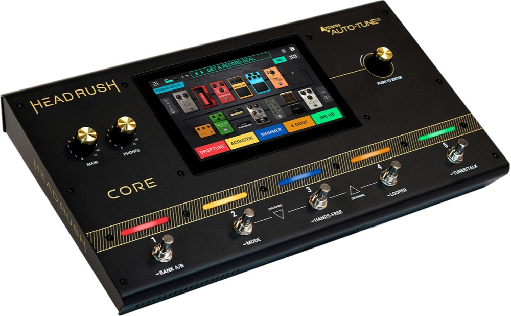 HeadRush Core Amplifier Modeller and Multi-Effects Guitar and Vocal Processor with Antares Auto-Tune