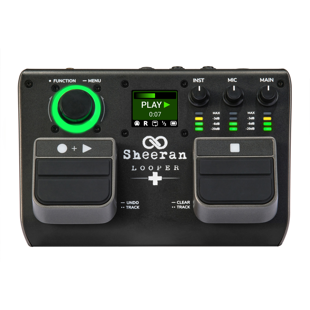 Sheeran Loopers + Stadium Grade Dual-Track Looper Effect Pedal