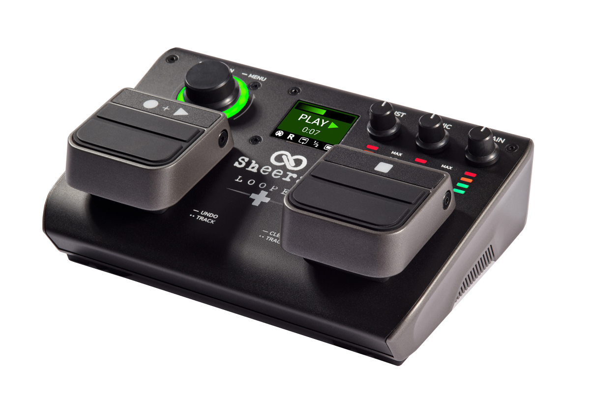 Sheeran Loopers + Stadium Grade Dual-Track Looper Effect Pedal