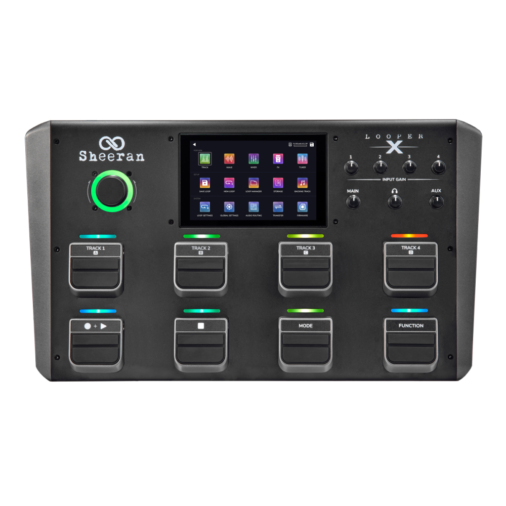 Sheeran Loopers X Stadium Grade Multi-Track Looper Pedal - Powered by Headrush