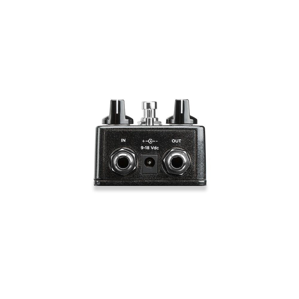 Seymour Duncan Studio Bass Compressor effects pedal with control knobs, compact design, and input/output jacks for bass guitar.