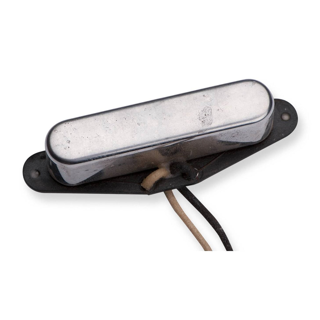 Seymour Duncan Antiquity Telecaster neck pickup with vintage-style design and pole pieces for 1955-era guitar sound.