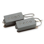 Seymour Duncan Antiquity single coil P-Bass pickup with vintage-style design and metal cover, ideal for electric bass guitar.