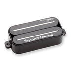 Seymour Duncan SH-13 Dimebucker bridge humbucker pickup for electric guitar, shown mounted on guitar body.