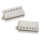 Seymour Duncan Joe Bonamassa Blonde Dot humbucker pickup set for electric guitar, featuring gold-colored covers and detailed wiring.