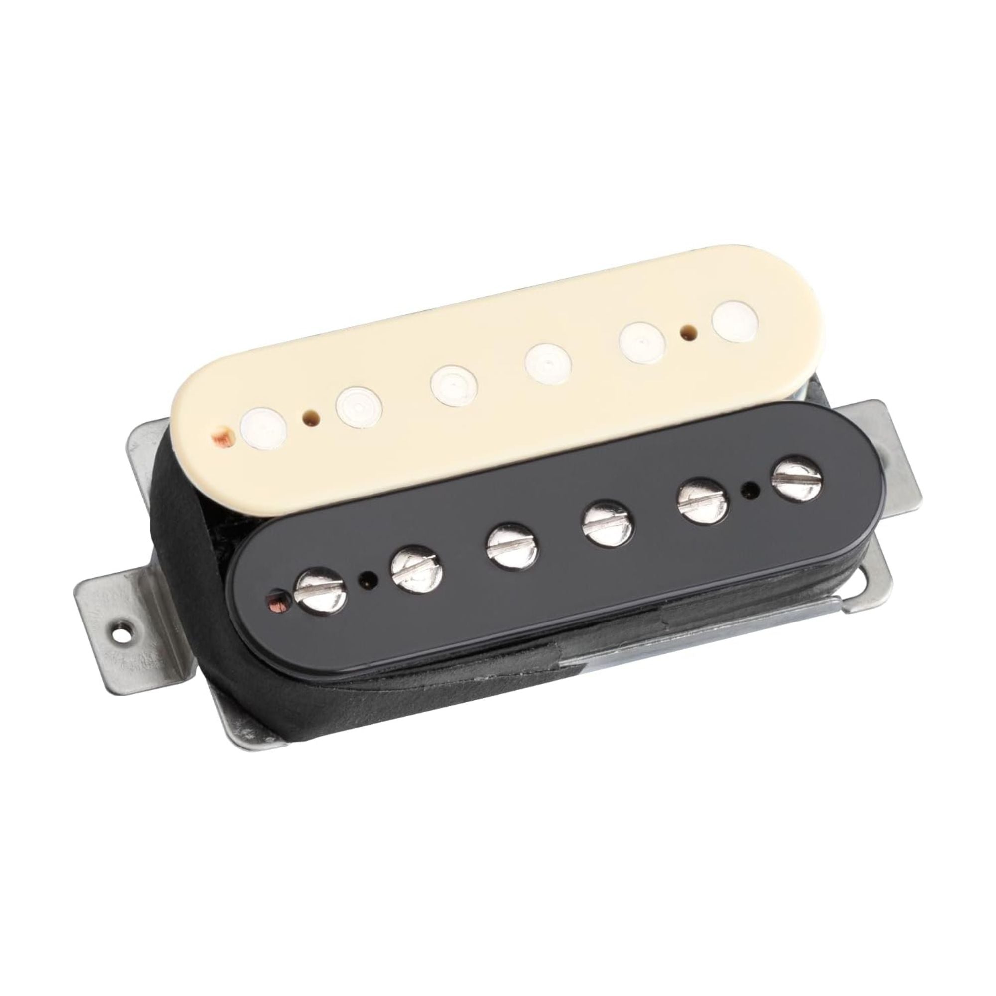 Seymour Duncan Slash 3.0 Humbucker Bridge Pickup in reverse zebra color, showcasing the guitar pickup with black and cream coils.