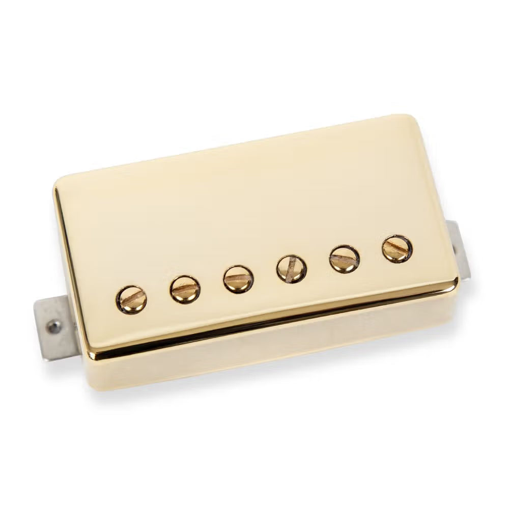 Seymour Duncan LLT Slash 3.0 Humbucker Bridge pickup in gold for electric guitars, shown mounted on guitar body.