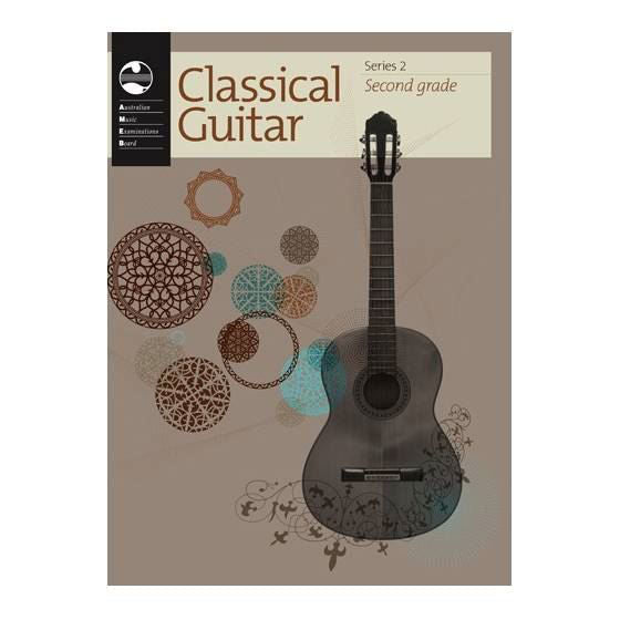 AMeB Classical Guitar Book Series 2 Second Grade, guitar books and DVDs for beginner classical guitar students.