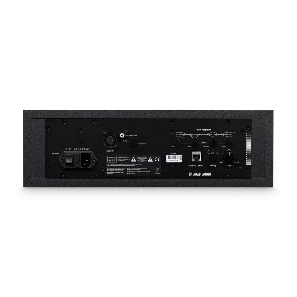 ADAM Audio A44H studio monitor speaker, 2x4 inch 2-way nearfield/center speaker for professional audio monitoring.