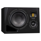 Left studio monitor speaker from ADAM Audio A8H-L 3-way 8-inch nearfield/midfield studio monitor for professional audio.