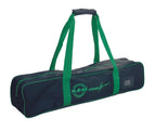 K&M 12125 foldable music stand with adjustable height and carrying bag for easy transport and storage.