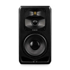 ADAM Audio Adam S5V studio monitors with 12-inch woofers, showing the main midfield/main monitor speaker setup for professional audio.