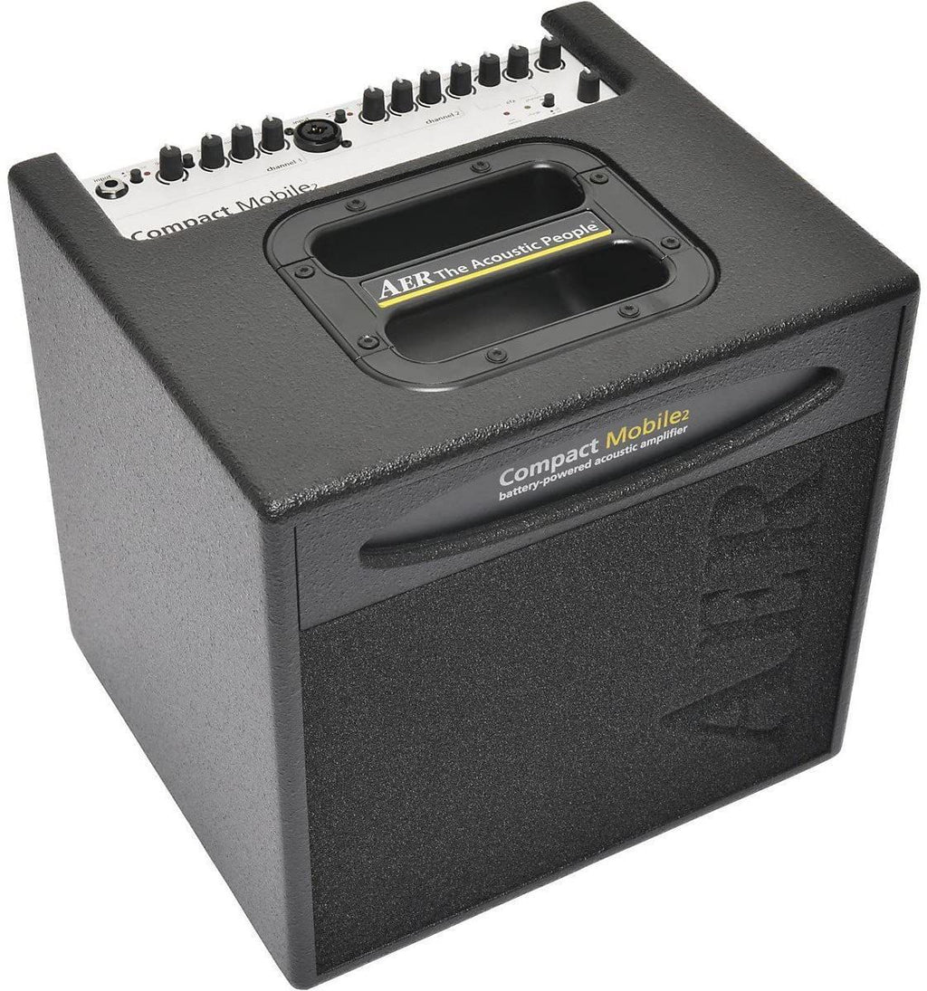 AER Compact Mobile Battery Powered Acoustic Instrument Amplifier (60 Watt)