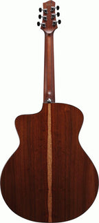 Ibanez JGM10 Jon Gomm Acoustic Guitar - Black Satin Top Gloss Natural Back and Sides