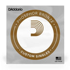 D'Addario PB034 Single Phosphor Bronze Wound Acoustic Guitar String