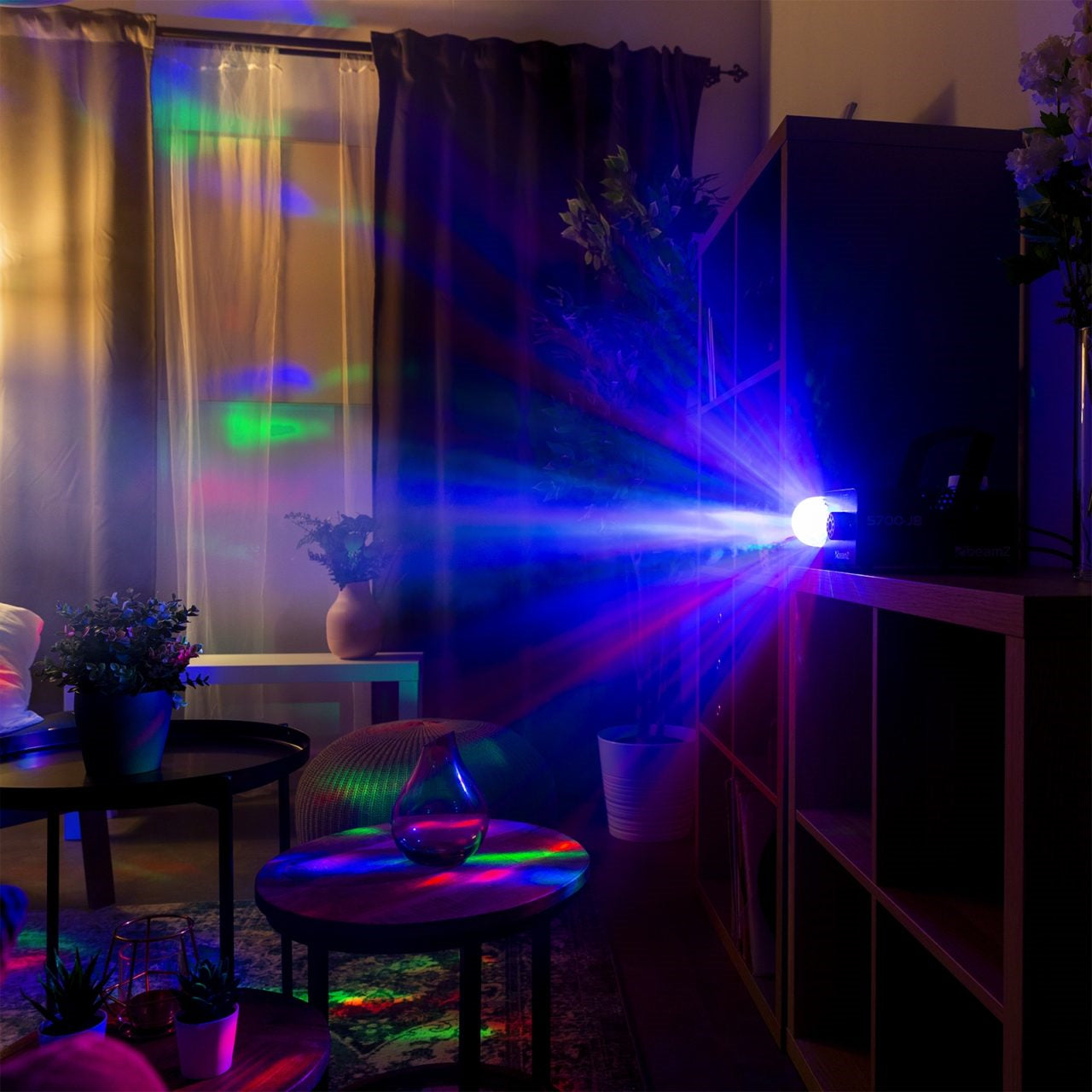 Beamz S700-JB Smoke Machine with LED Jelly Ball 700W