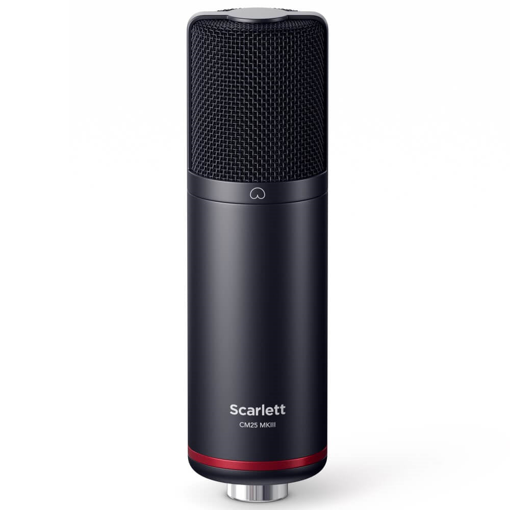 Focusrite Scarlett Solo Studio 4th Gen USB Audio Interface Bundle with Microphone and Headphones