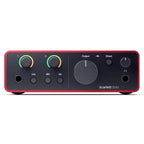 Focusrite Scarlett Solo Studio 4th Gen USB Audio Interface Bundle with Microphone and Headphones