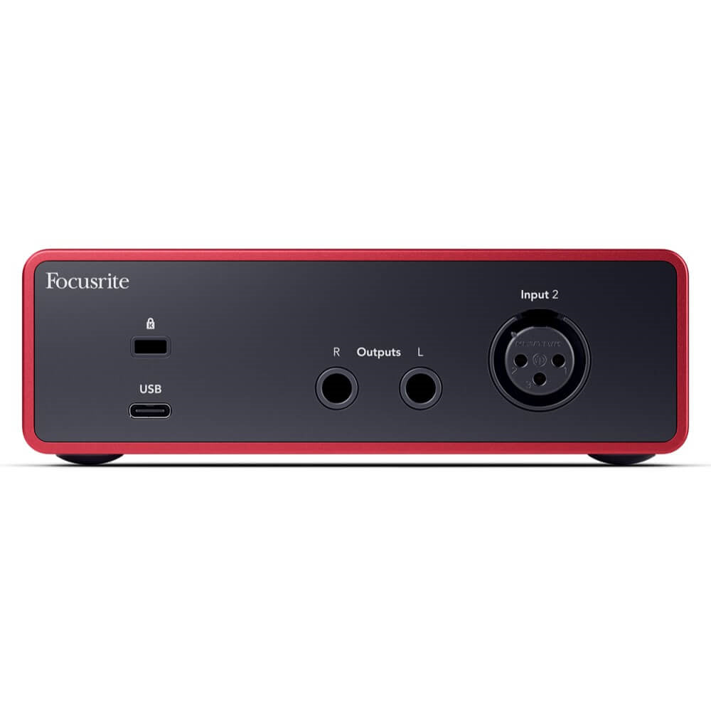 Focusrite Scarlett Solo Studio 4th Gen USB Audio Interface Bundle with Microphone and Headphones