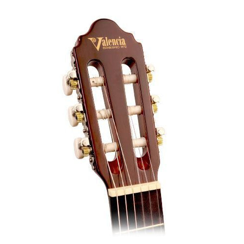 Valencia VC102BUS 1/2 Size Classical Guitar - Blue Sunburst