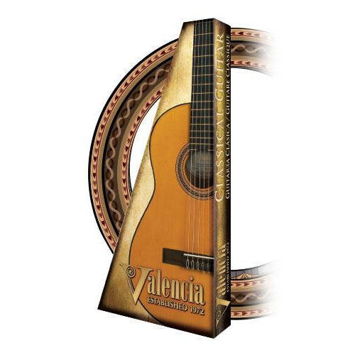 Valencia VC104PKS 4/4 Size Classical Guitar - Pink Sunburst