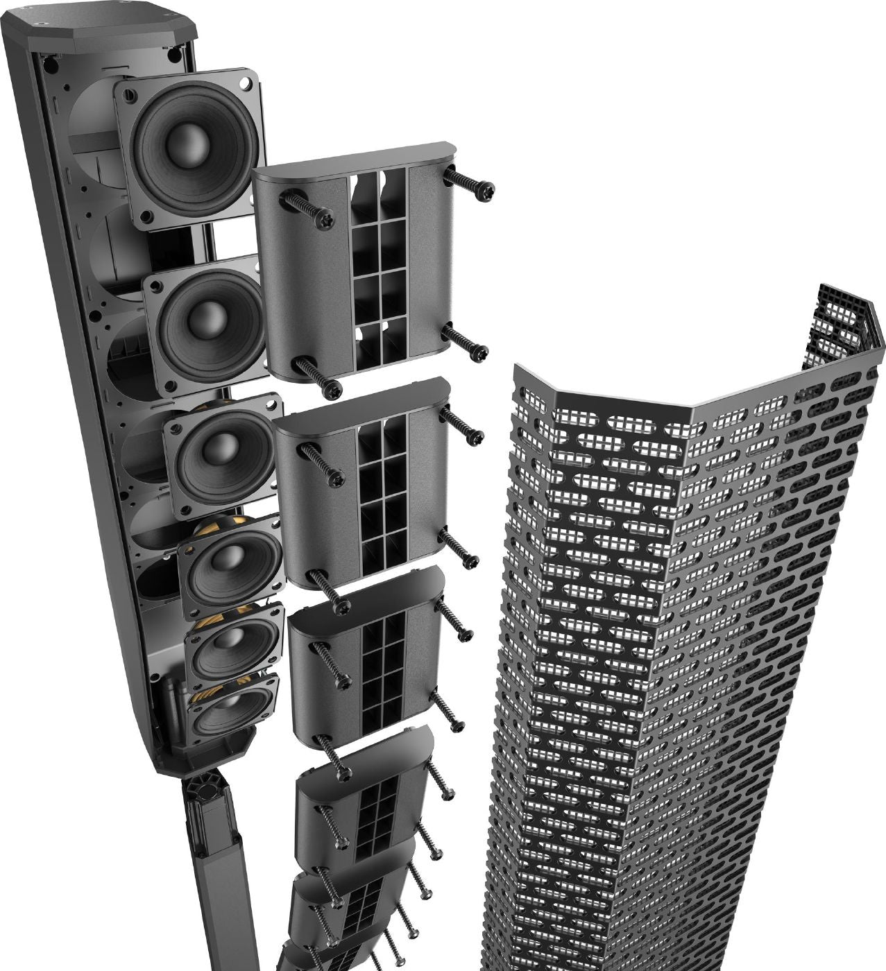 Electro-Voice EVOLVE 30M Portable Powered Column System in Black