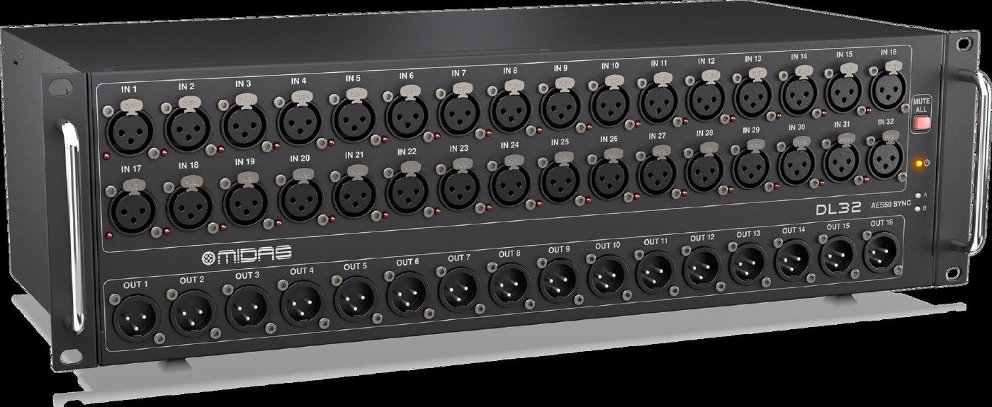 Midas DL32 32 Input/16 Output Stage Box