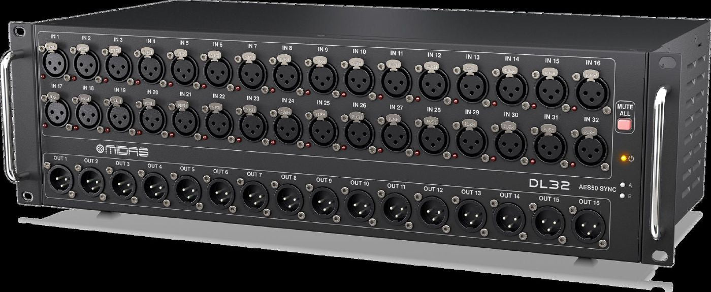 Midas DL32 32 Input/16 Output Stage Box