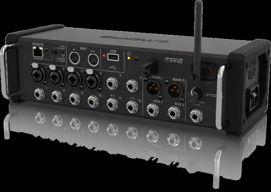 Midas MR12 12-Input Digital Mixer for iPad/Android Tablets