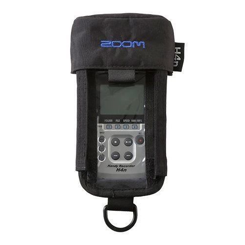Zoom PCH-4n protective case for H4n digital recorder, featuring durable material and custom fit design.