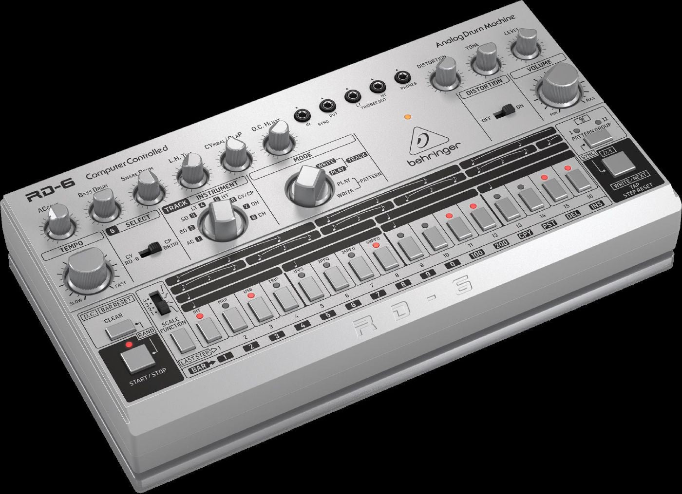 Behringer RD6 SR Analog Drum Machine