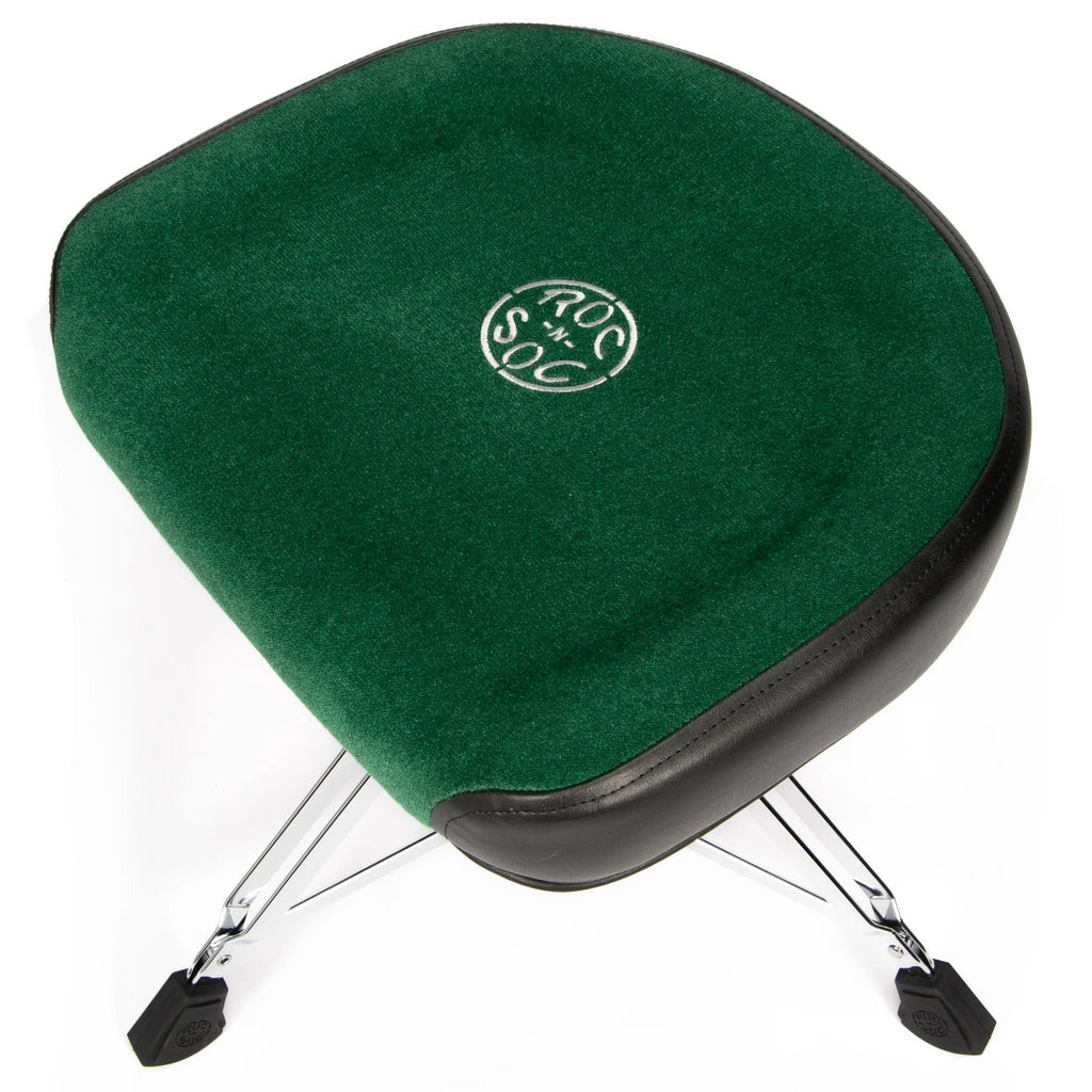 Roc-N-Soc Nitro Rider Square Drum Throne - Green